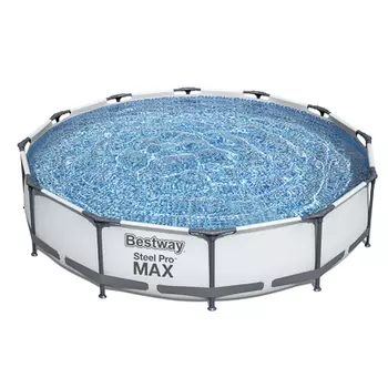 BESTWAY Бассейн каркасный (фильтр-насос) Steel Pro мax, 366х76 см, 6473 л, 56416
