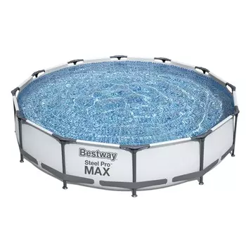BESTWAY Бассейн каркасный (фильтр-насос) Steel Pro мax, 366х76 см, 6473 л, 56416