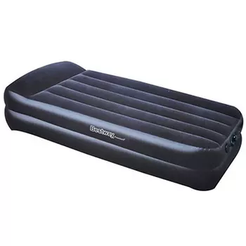 BESTWAY Кровать надувная, 191х97х46см, электронасос встроенный, ПВХ, 67401