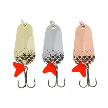 Блесна AZOR FISHING колеблющаяся, 2 цвета, 15гр