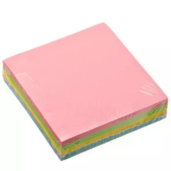 Блок с клеевым краем 76x76 мм 200 листов, 4-цветный