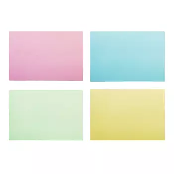 Блок с клеевым краем ClipStudio 100 листов, 4 цвета