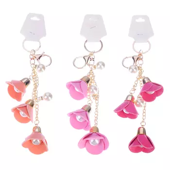 Брелок-подвеска с цветами, 18см