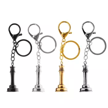 Брелок в виде ладьи, металл, 4 цвета