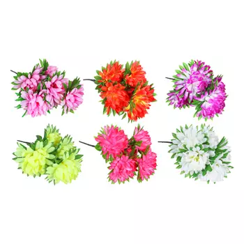 Букет искусственных цветов, 32 см, пластик