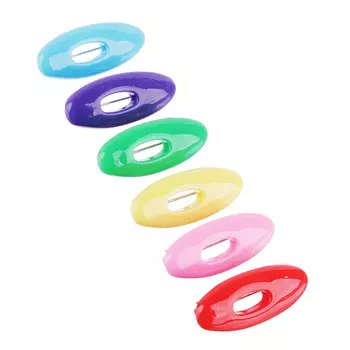 Булавки декоративные 6 шт, пластик, металл, S-3