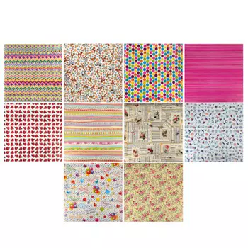 Бумага упаковочная, 70х100 см, мелованная, 65-70 г, 16 дизайнов