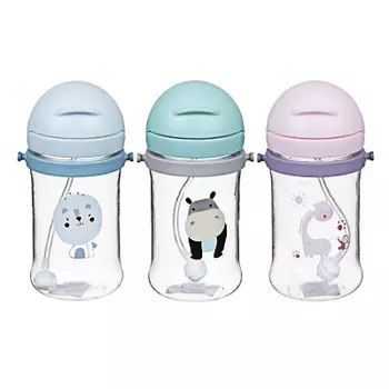 Бутылочка детская, 450 мл, пластик, 3 дизайна