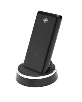 BY Аккумулятор мобильный 10000мАч с беспр.зарядкой, док-станцией, Быстрая зарядка QC3.0+PD, 3A