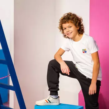 BY Basic Футболка детская, хлопок, цвет белый, размер 146