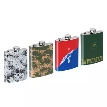 BY COLLECTION Герои Фляжка нерж. сталь, 240мл, 4 дизайна