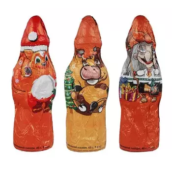 BY Фигурка шоколадная, 40 г, 3 вида