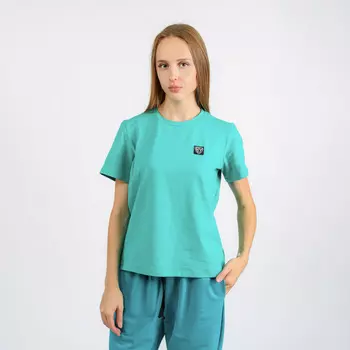 BY Футболка "KIP" женская, хлопок / лайкра, размер S, цвет салатовый