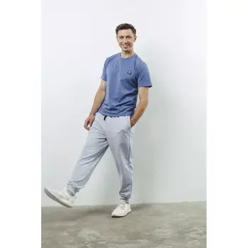 BY Футболка мужская, хлопок / лайкра, размер XL, цвет голубой