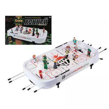 BY Ёлки Набор игровой "Настольный хоккей", PVC, ABS, металл, 58,5х35,5х8см