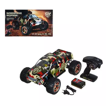 BY Машина РУ Высокоскоростной внедорожник, АКБ и ЗУ, 4АА, АБС, металл, 60,5х34х23,2 см