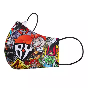 BY Маска текстильная многоразовая «Вселенная BY», габардин, бязь