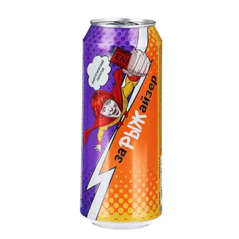 BY Напиток энергетический "ЗаРыжайзер" 0,5 ж/б