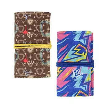 BY Пенал-рулон мягкий на завязках, 21х44см, на 36 предметов, полиэстер, 2 цвета