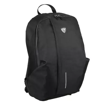 BY Рюкзак подростковый, 49х30х14см, 1 отд., 1 карм., эргономичная спинка, USB, полиэстер, черный