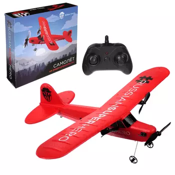 BY Самолет на радиоуправлении, АКБ, EVA, 31,5х31,5х8см