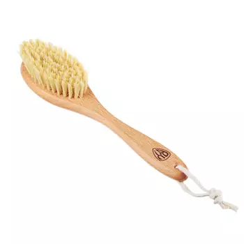 BY Щётка для сухого массажа с натуральной щетиной на буковой ручке 29см