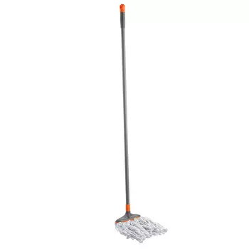 BY Швабра с насадкой из хлопка, вес 240 гр., длина ручки, 148 см