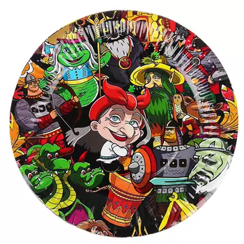 BY Сказки Набор бумажных тарелок 6шт, d18см