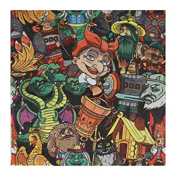 BY Сказки Салфетки бумажные 12шт, праздничные, 33х33см