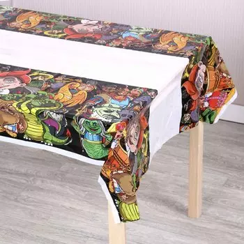 BY Сказки Скатерть праздничная, 180х108см, полиэтилен, 30мкм