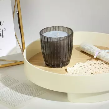 BY Свеча ароматическая в подсвечнике, 220 г, аромат 3