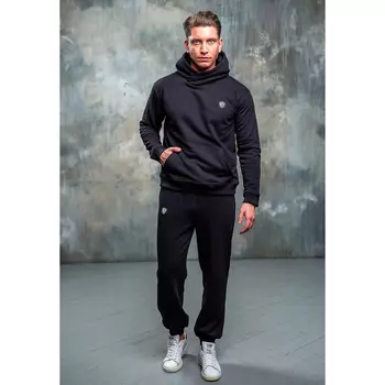 BY Толстовка мужская, хлопок, размеры S-XXL, цвет черный