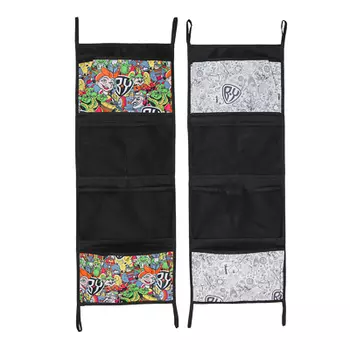 BY В ГОСТЯХ У СКАЗКИ Органайзер подвесной для шкафчика в детском саду, 5 карманов, 80х30см