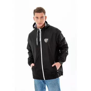 BY Ветровка мужская с принтом, р-р s-xxl, полиэстер, хлопок