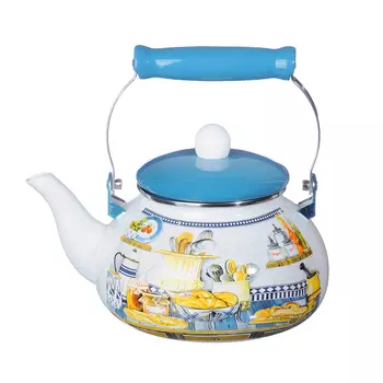 Чайник 2,5 л VETTA Хлеб, эмалированный, индукция