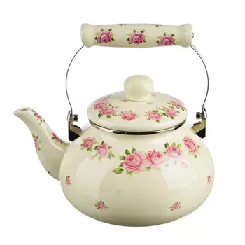 Чайник 2,5 л VETTA Розанна, эмалированный, индукция