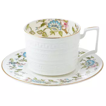 Чайный сервиз 12 предметов MILLIMI Вальс 290мл, костяной фарфор