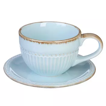 Чайный сервиз 2 предмета, керамика, MILLIMI "Аромат"