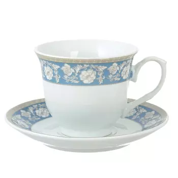 Чайный сервиз 2 предмета Савойя 220мл, фарфор