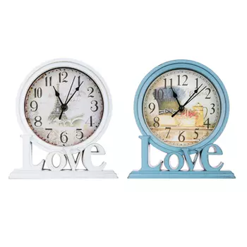 Часы настенные 20,6х18,6х6,1см, пластик, арт.21