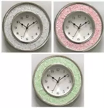 Часы настенные 25см, пластик, арт.22