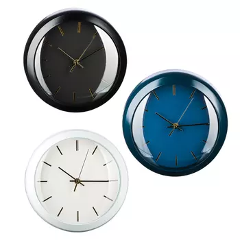 Часы настенные 26см, пластик, арт.15