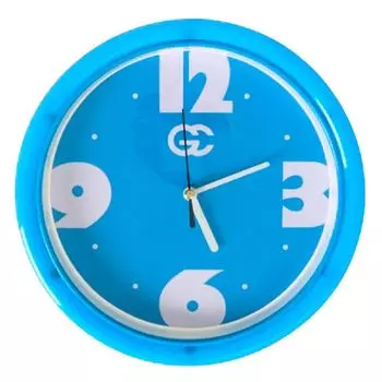 Часы настенные d20,5x4,4см, пластик, микс, Xd815