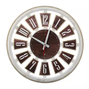 Часы настенные d49,5см, пластик