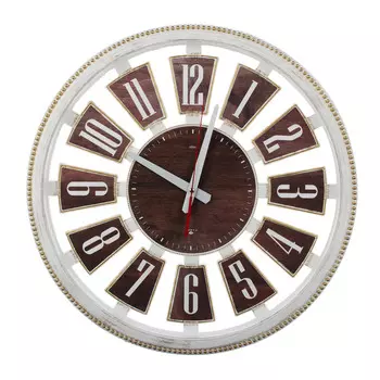 Часы настенные d49,5см, пластик