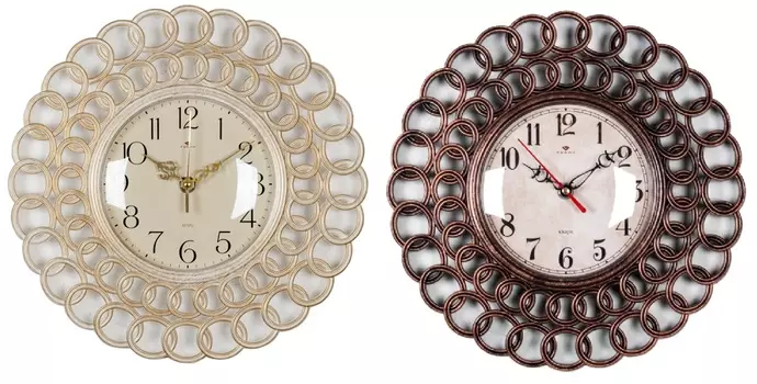 Часы настенные круглые d=31 см, 2 цвета, арт.о-29