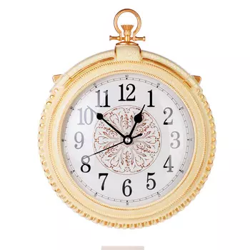 Часы настенные/настольные, 25х31, пластик, 1хАА