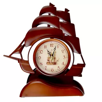 Часы настенные, пластик, 26x23x5,3 см, 1xАА