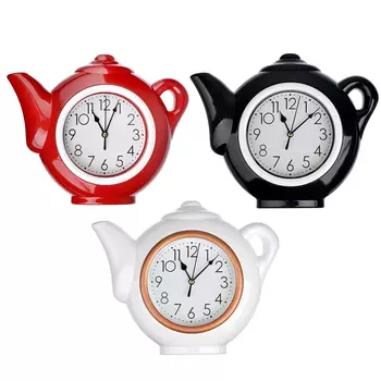 Часы настенные, пластик, 28,5x23,3x4,5 см, 3 цвета, 1xАА