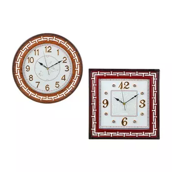 Часы настенные, пластик, 40 см, 1хАА